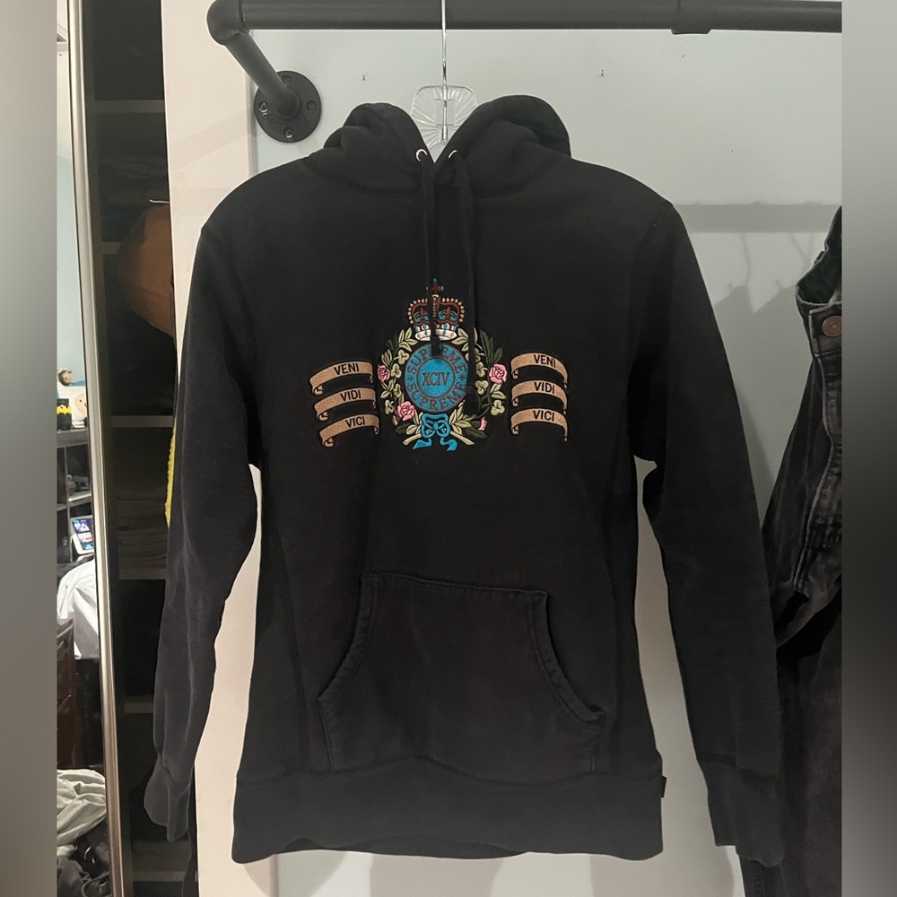Supreme Veni Vidi Vici Black Hoodie